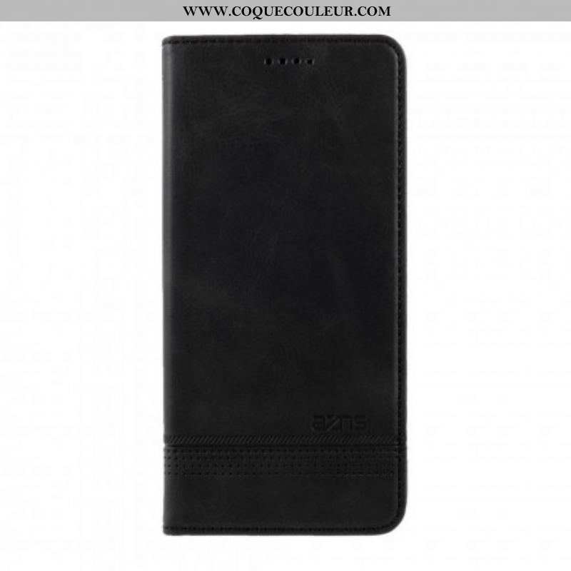 Flip Cover Samsung Galaxy S21 Plus 5G Style Cuir AZNS