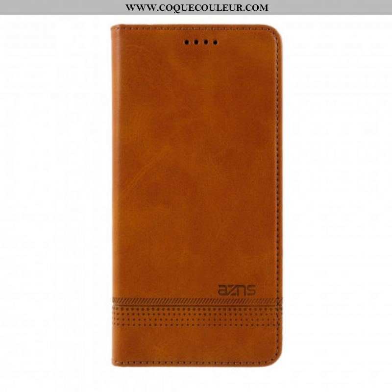 Flip Cover Samsung Galaxy S21 Plus 5G Style Cuir AZNS