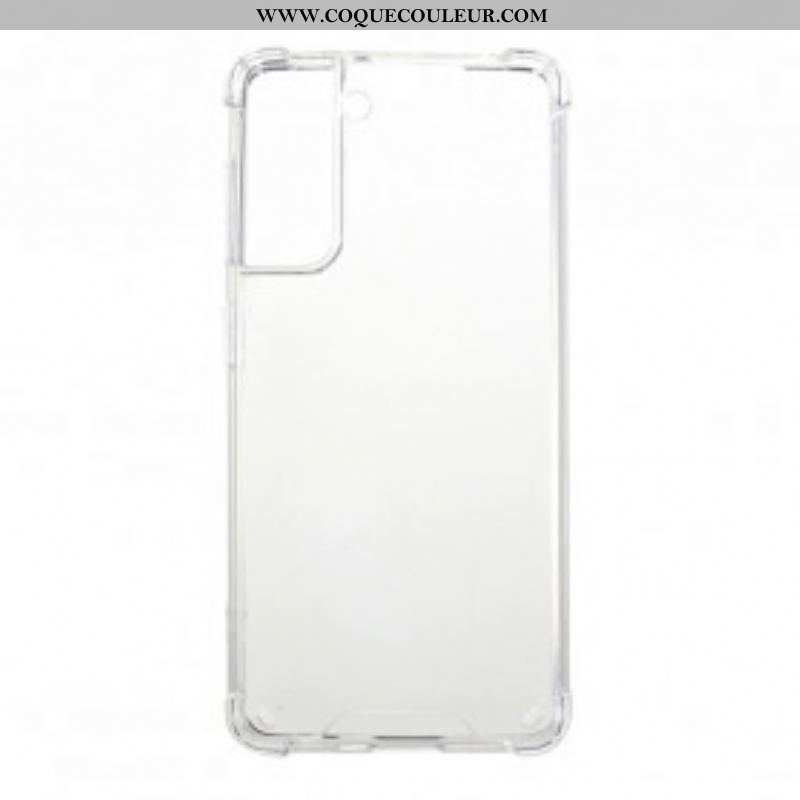 Coque Samsung Galaxy S21 Plus 5G Transparente Coins Renforcés