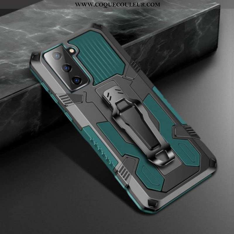 Coque Samsung Galaxy S21 Plus 5G Support Amovible Clip