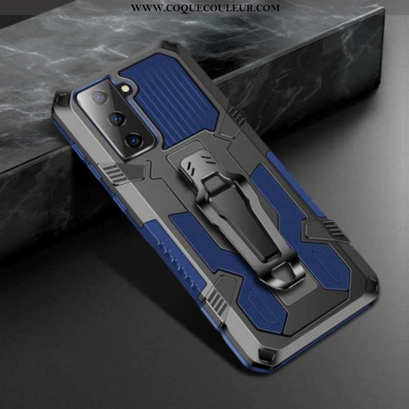 Coque Samsung Galaxy S21 Plus 5G Support Amovible Clip