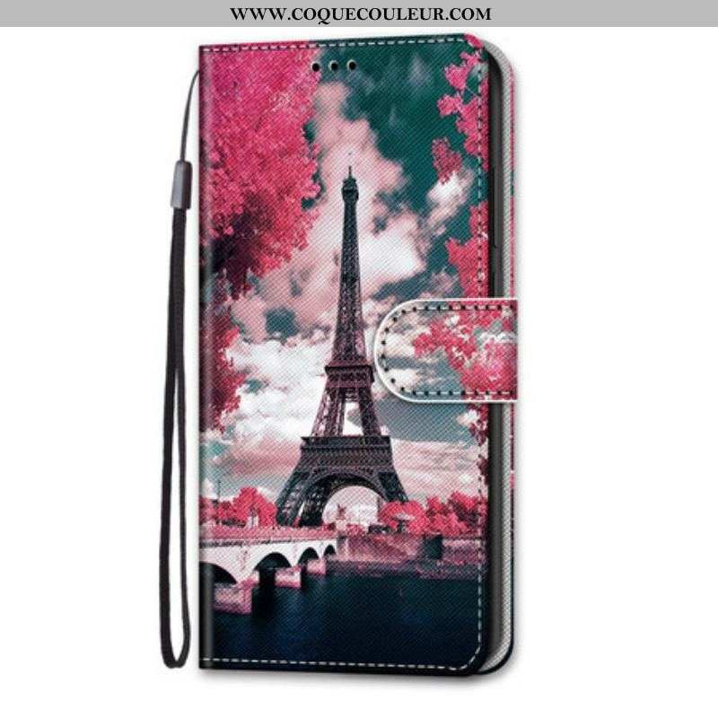 Housse Samsung Galaxy S21 Plus 5G Paris en Fleurs