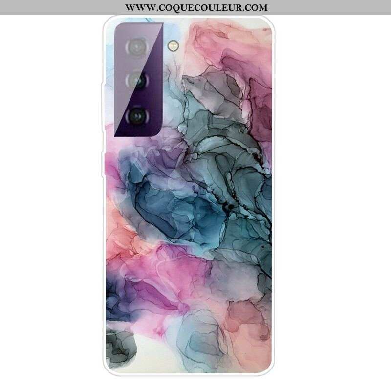 Coque Samsung Galaxy S21 5G Oeuvre Aquarelle