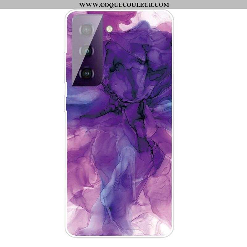 Coque Samsung Galaxy S21 5G Oeuvre Aquarelle