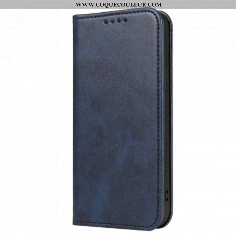 Flip Cover Samsung Galaxy S21 Ultra 5G Effet Cuir Business Style Plus