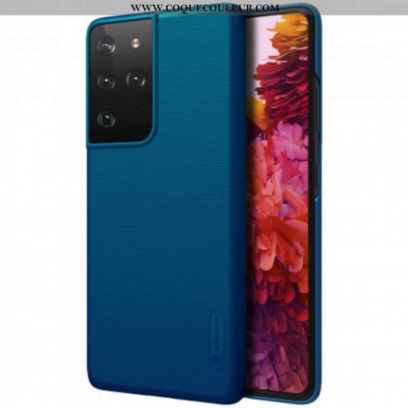 Coque Samsung Galaxy S21 Ultra 5G Rigide Givré Nillkin