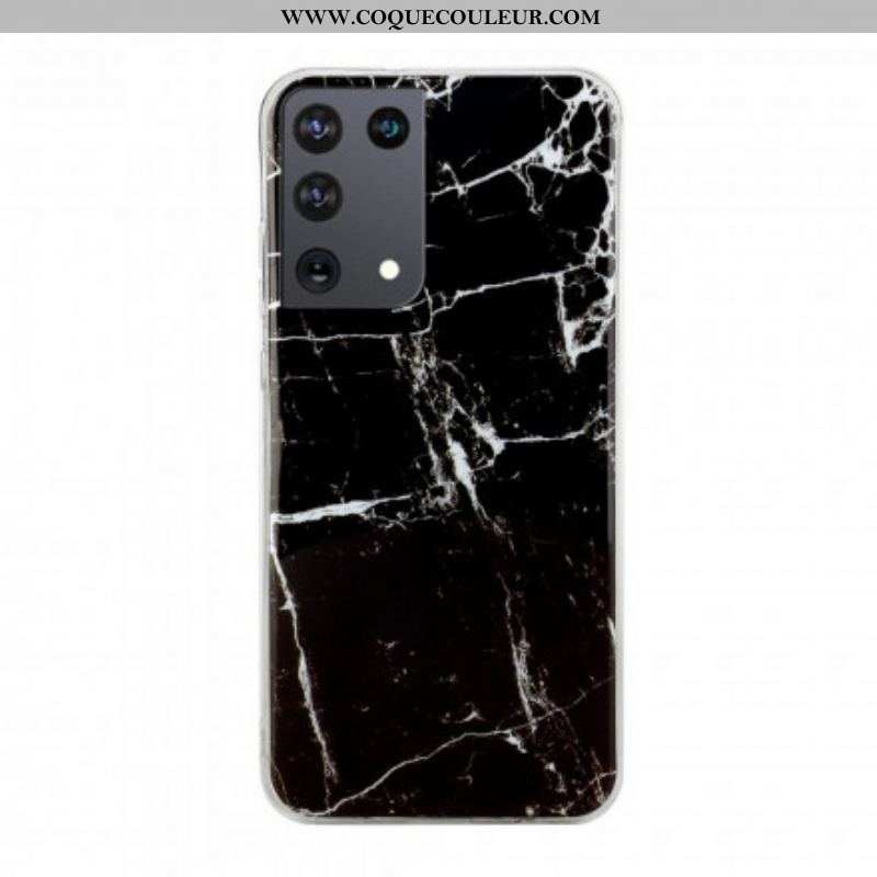 Coque Samsung Galaxy S21 Ultra 5G Marbre Classique