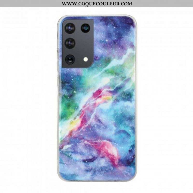 Coque Samsung Galaxy S21 Ultra 5G Marbre Classique