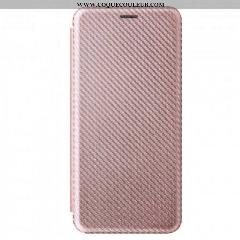 Flip Cover Samsung Galaxy S21 Ultra 5G Fibre Carbone