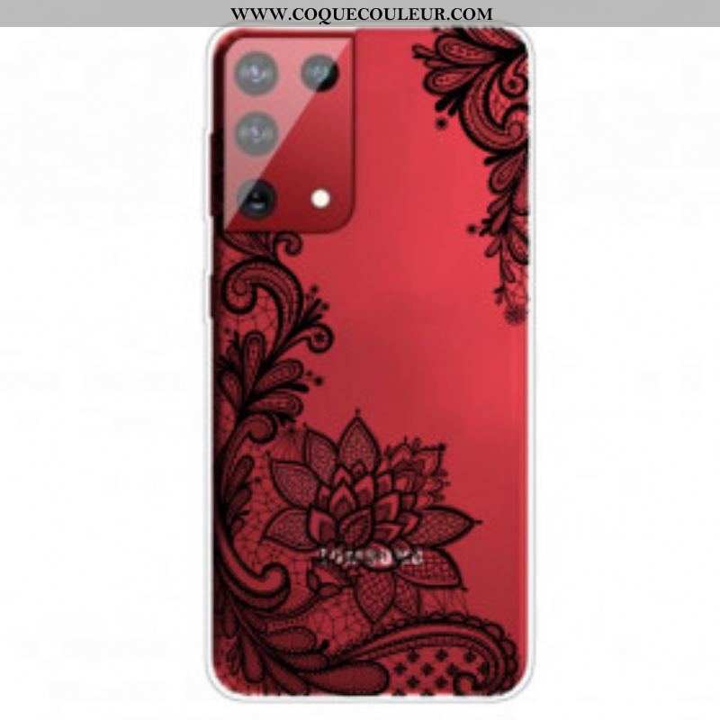 Coque Samsung Galaxy S21 Ultra 5G Sublime Dentelle