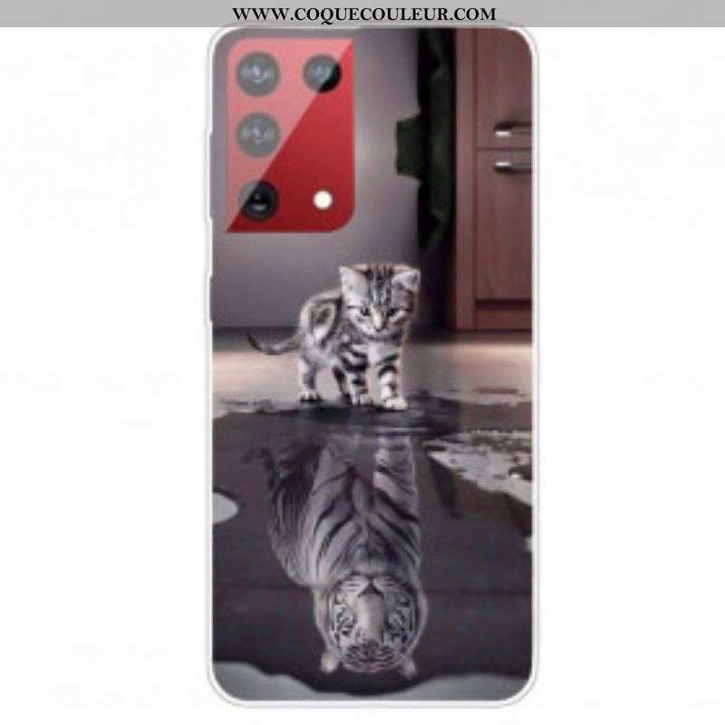 Coque Samsung Galaxy S21 Ultra 5G Ernest le Tigre