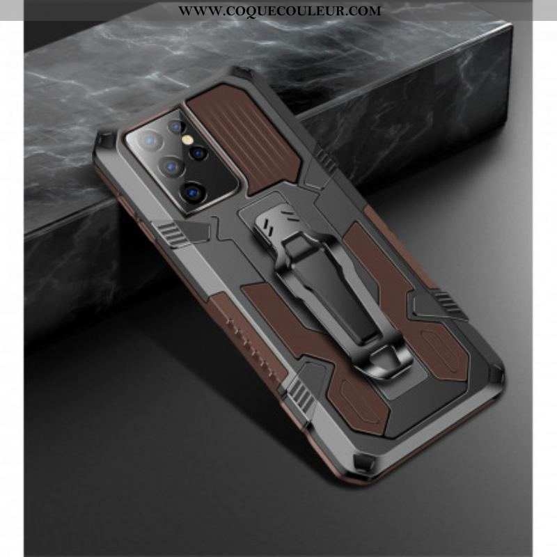Coque Samsung Galaxy S21 Ultra 5G Support Amovible Clip