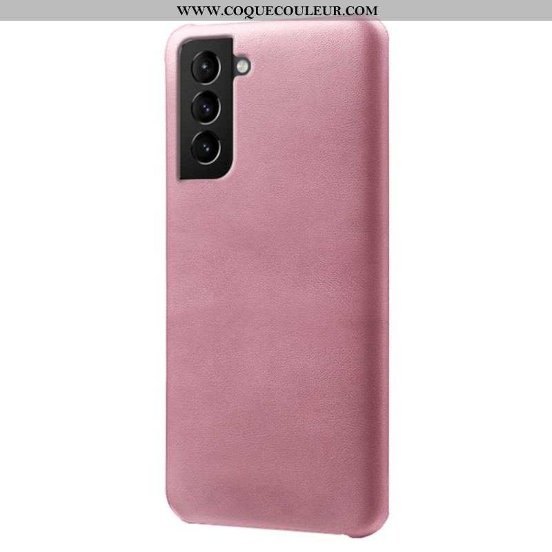 Coque Samsung Galaxy S22 5G Effet Cuir KSQ