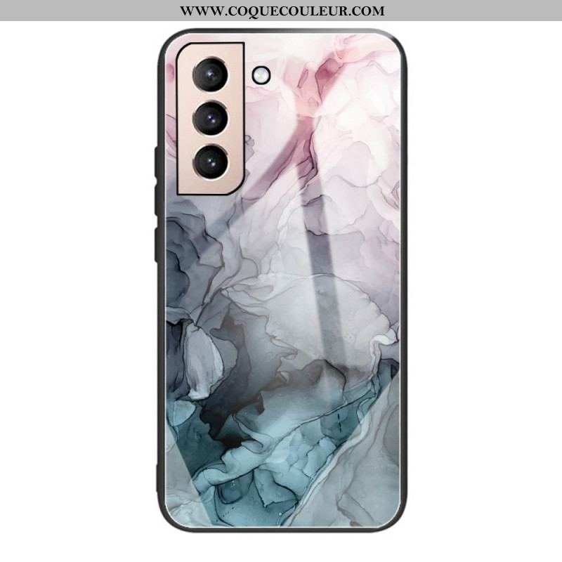 Coque Samsung Galaxy S22 5G Verre Trempé Marbre