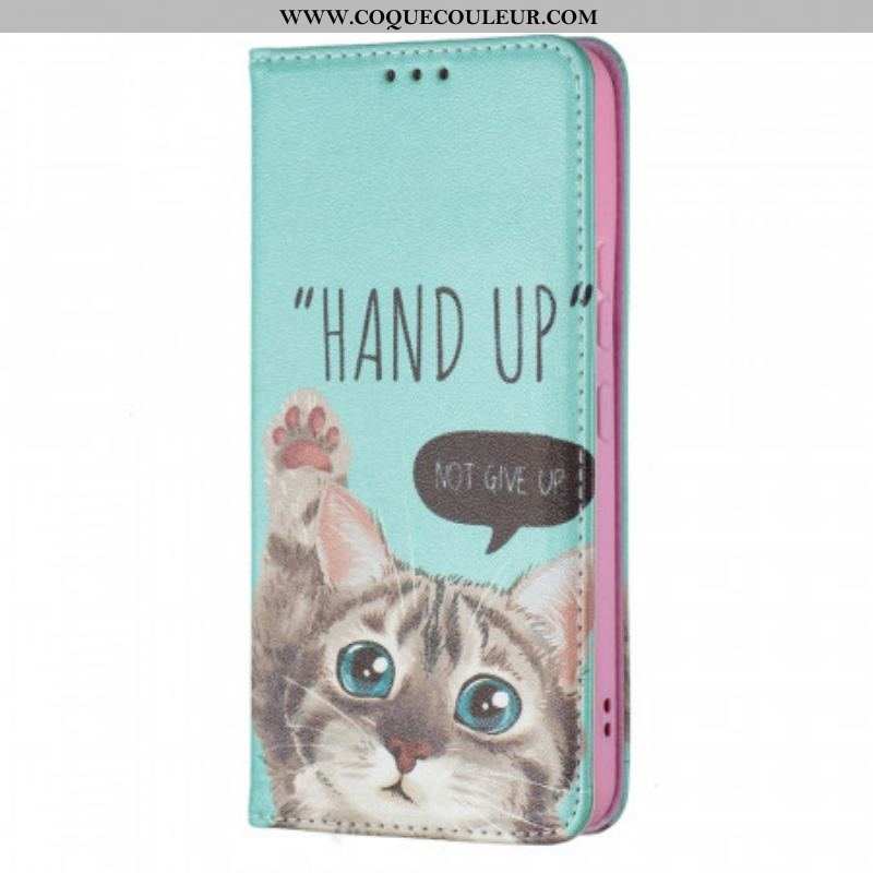 Flip Cover Samsung Galaxy S22 5G Hand Up