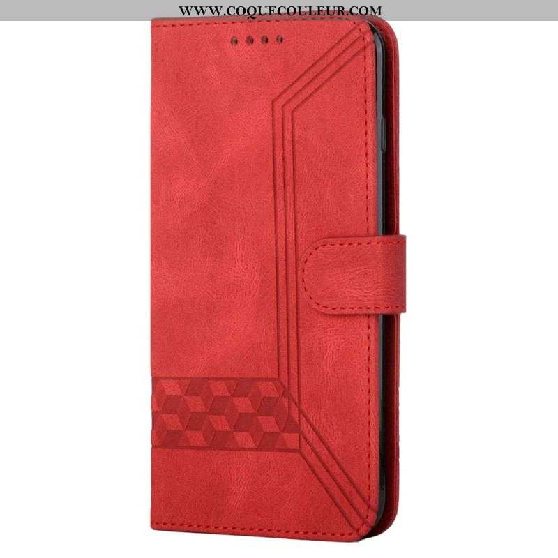 Housse Samsung Galaxy S22 5G Lignes et Texture Diamants