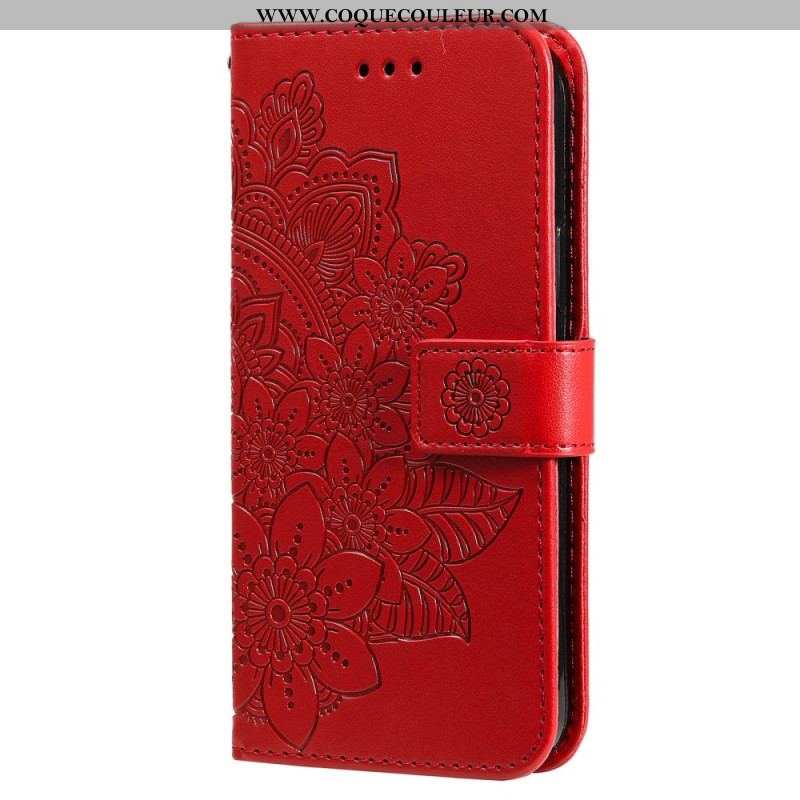 Housse Samsung Galaxy S22 5G Mandala de Fleurs