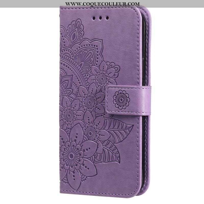 Housse Samsung Galaxy S22 5G Mandala de Fleurs