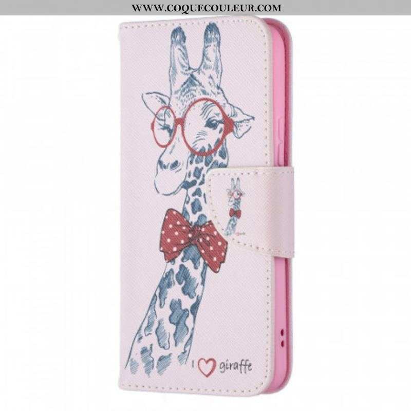 Housse Samsung Galaxy S22 5G Girafe Intello