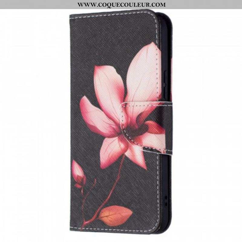 Housse Samsung Galaxy S22 5G Fleur Rose