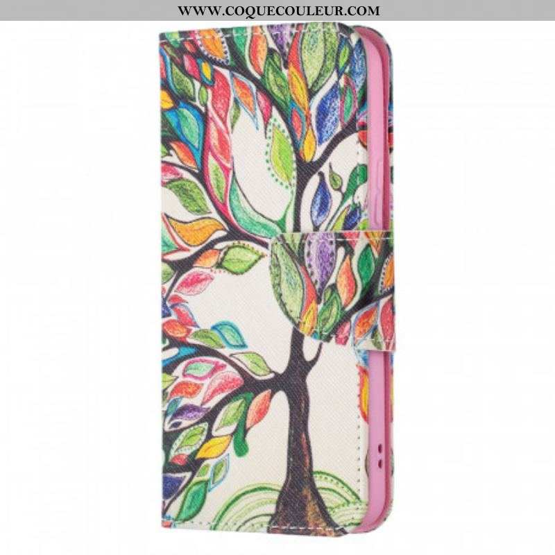 Housse Samsung Galaxy S22 5G Arbre Coloré