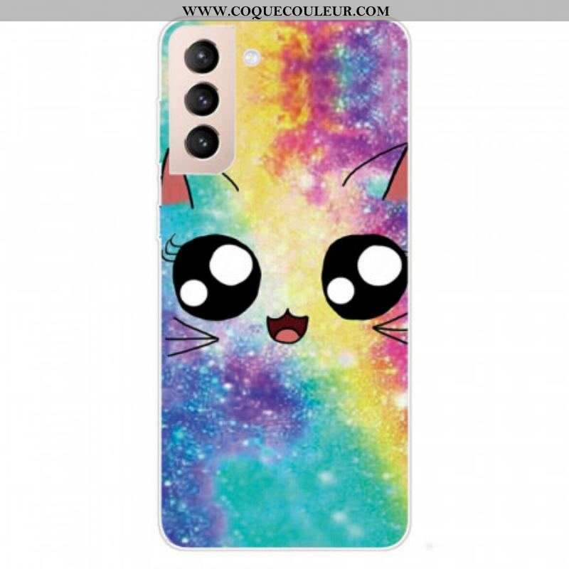 Coque Samsung Galaxy S22 5G Chat Cartoon