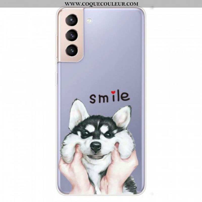 Coque Samsung Galaxy S22 5G Smile Dog