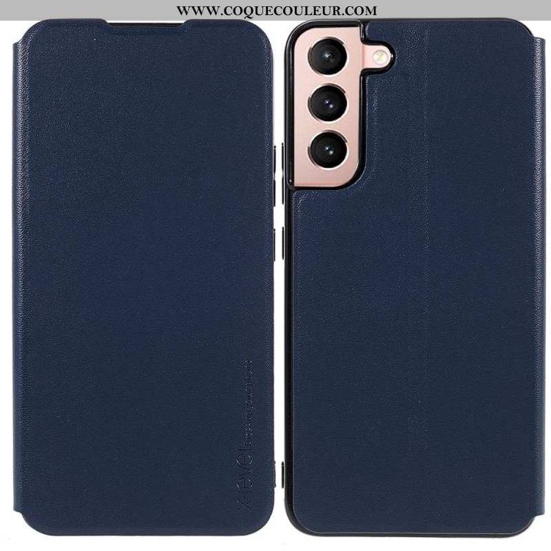 Flip Cover Samsung Galaxy S22 5G X- LEVEL Fib II Series