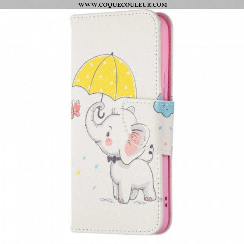 Housse Samsung Galaxy S22 5G Bébé Éléphant