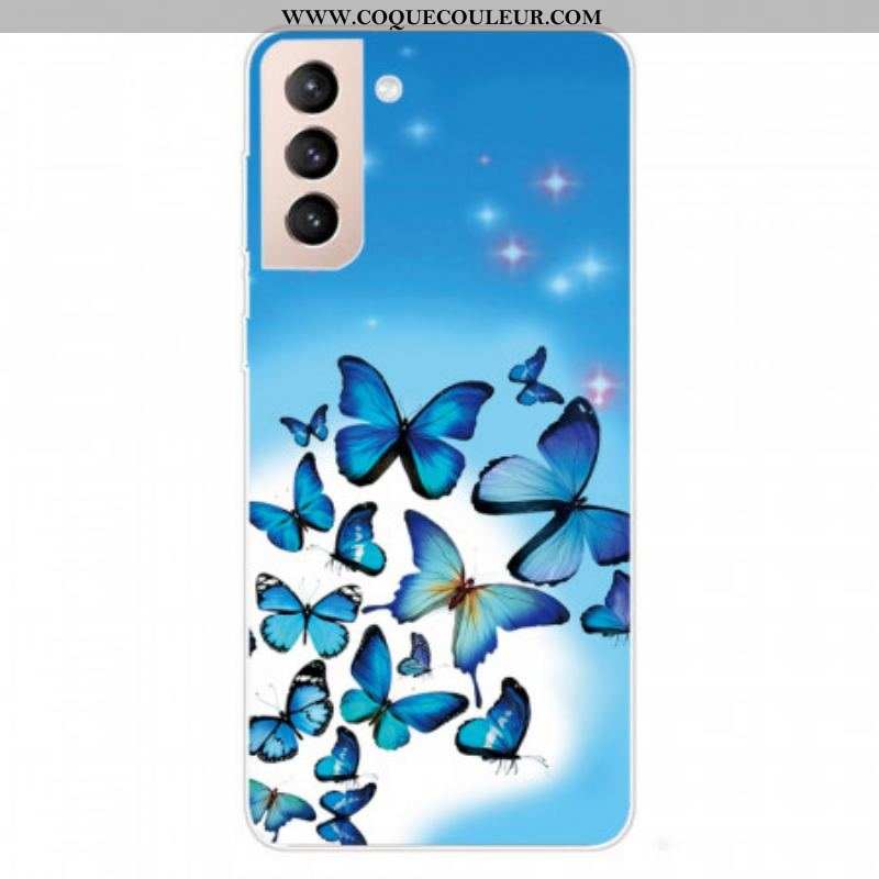 Coque Samsung Galaxy S22 5G Papillons Papillons 2