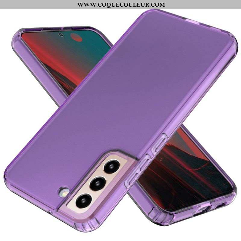 Coque Samsung Galaxy S22 5G Colorée Transparente