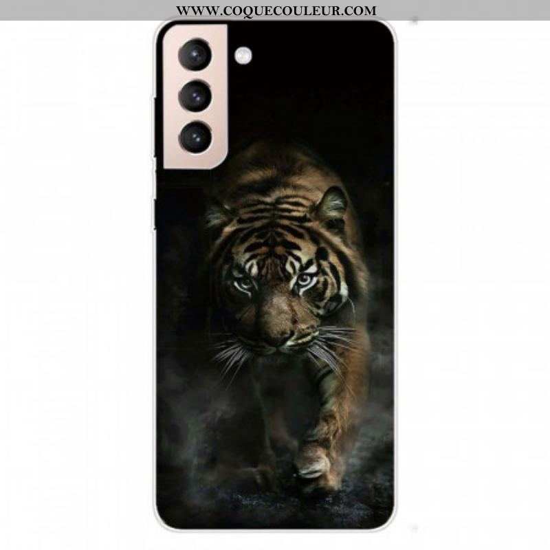 Coque Samsung Galaxy S22 5G Flexible Tigre