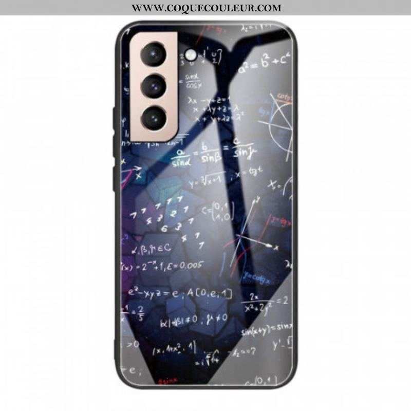 Coque Samsung Galaxy S22 5G Verre Trempé Calculs Mathématiques