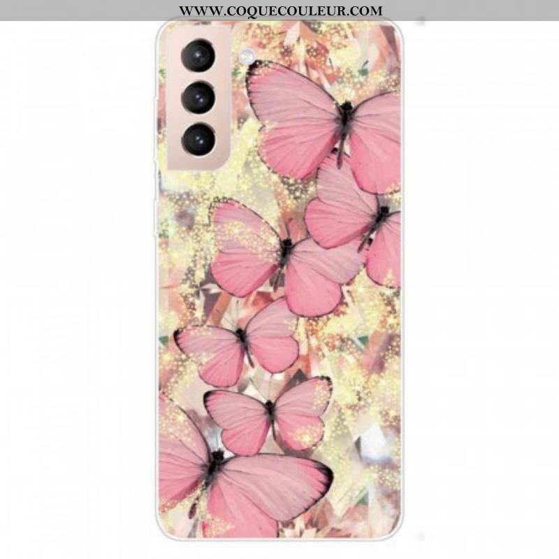 Coque Samsung Galaxy S22 Plus 5G Papillons Papillons