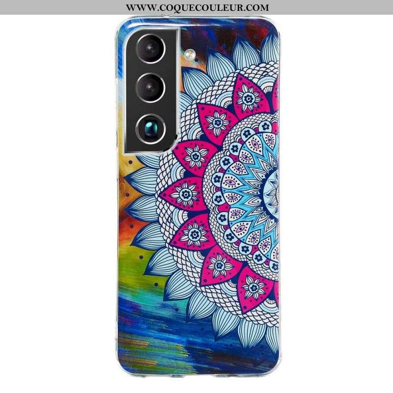 Coque Samsung Galaxy S22 Plus 5G Série Floralies Fluorescente