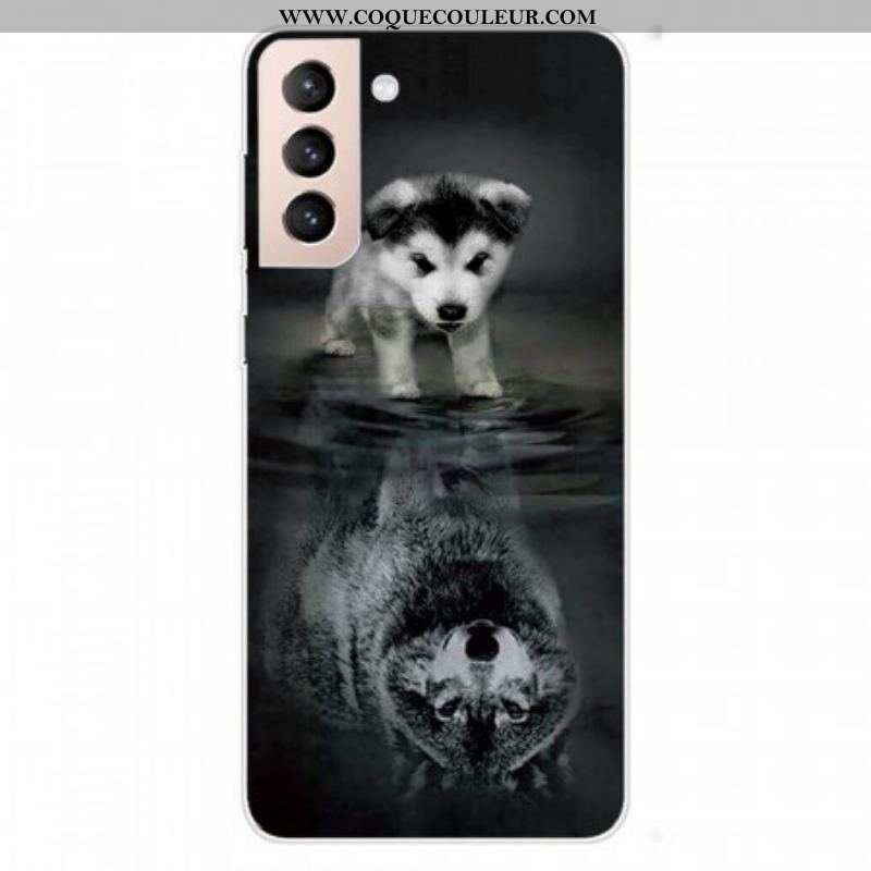 Coque Samsung Galaxy S22 Plus 5G Rêve de Chiot