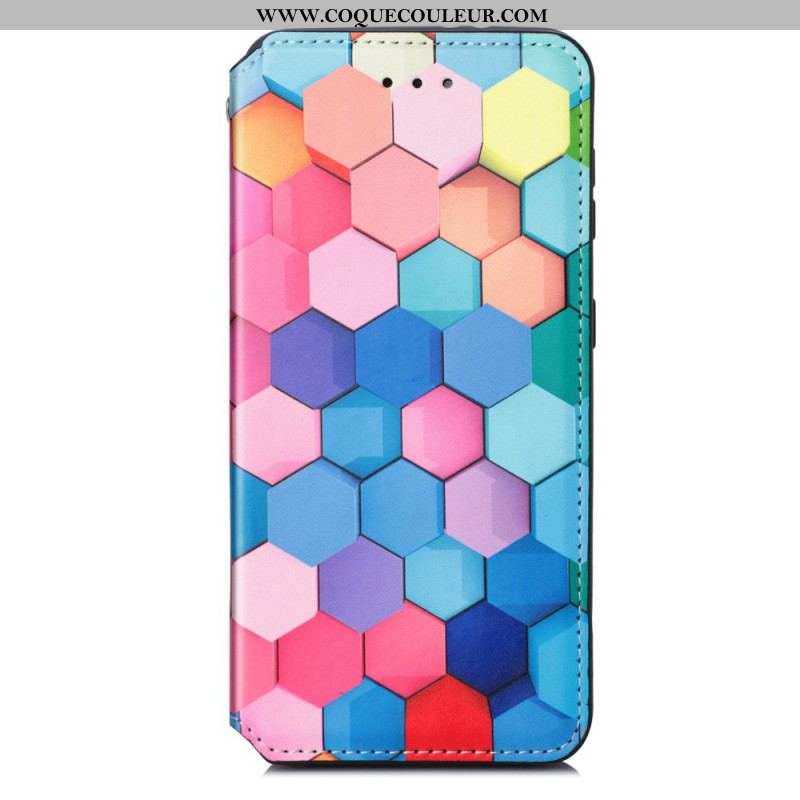 Flip Cover Samsung Galaxy S22 Plus 5G Design RFID Caseneo