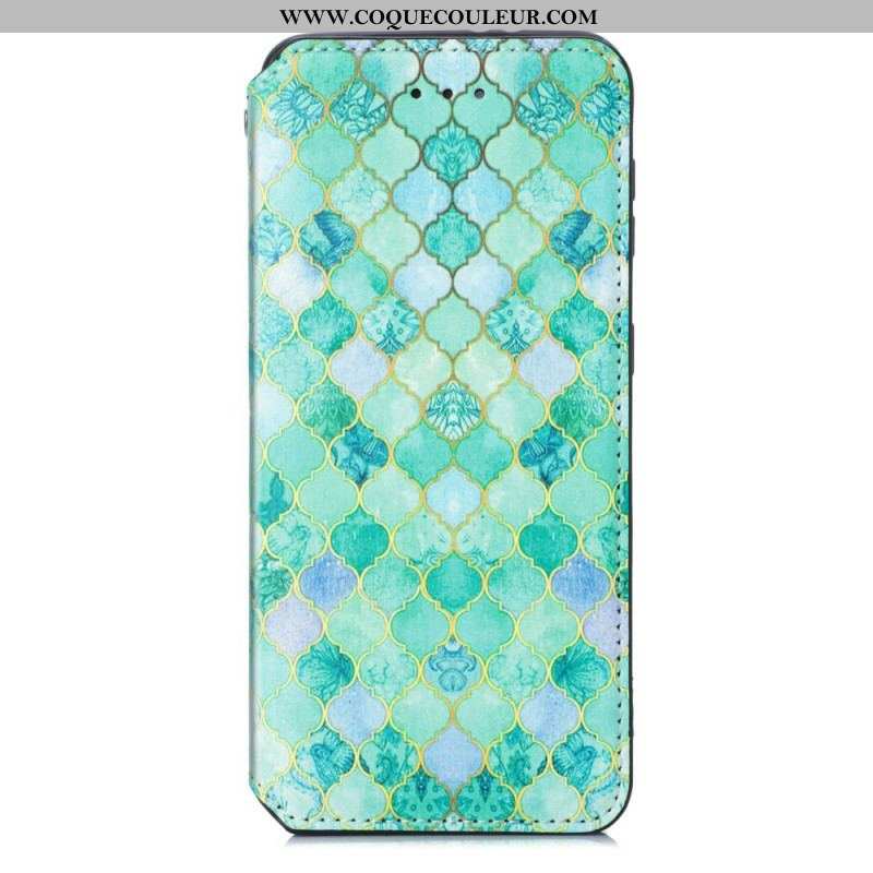 Flip Cover Samsung Galaxy S22 Plus 5G Design RFID Caseneo