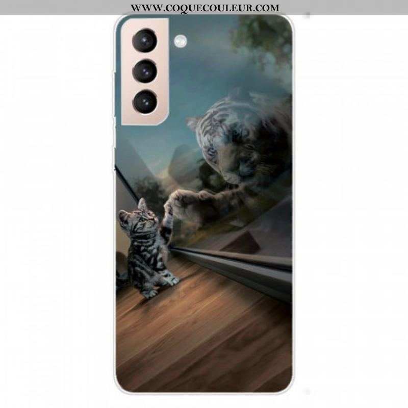 Coque Samsung Galaxy S22 Plus 5G Rêve de Chaton