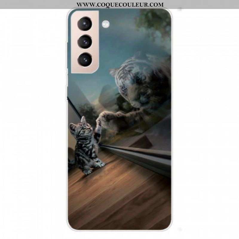 Coque Samsung Galaxy S22 Plus 5G Rêve de Chaton