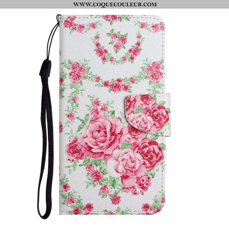 Housse Samsung Galaxy S22 Plus 5G Fleurs Liberty Royal