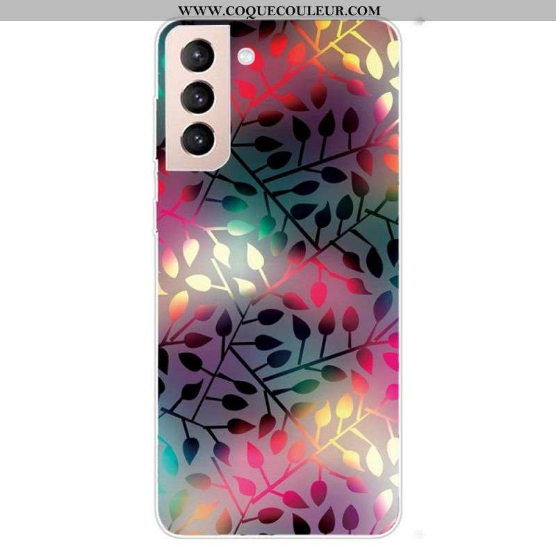 Coque Samsung Galaxy S22 Plus 5G Feuilles