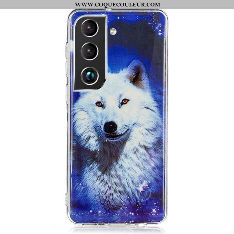 Coque Samsung Galaxy S22 Plus 5G Loup Fluorescente