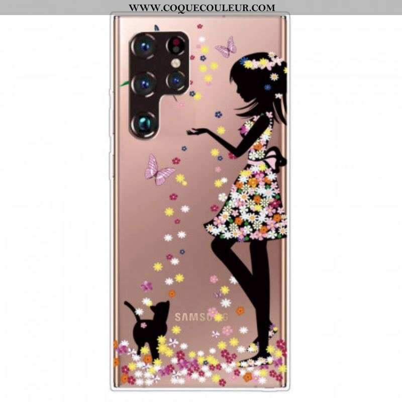 Coque Samsung Galaxy S22 Ultra 5G Femme Magique