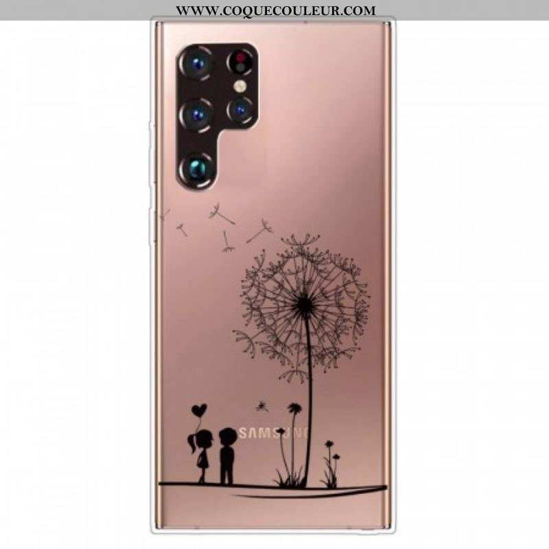 Coque Samsung Galaxy S22 Ultra 5G Pissenlit Love