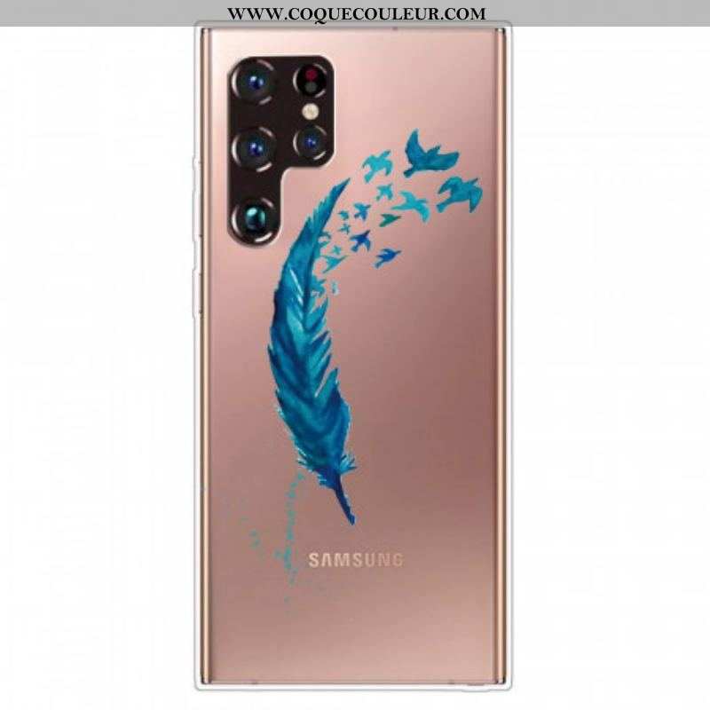 Coque Samsung Galaxy S22 Ultra 5G Belle Plume