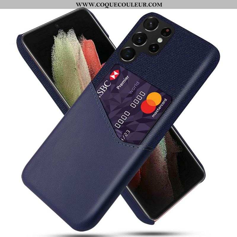 Coque Samsung Galaxy S22 Ultra 5G Porte-Carte KSQ