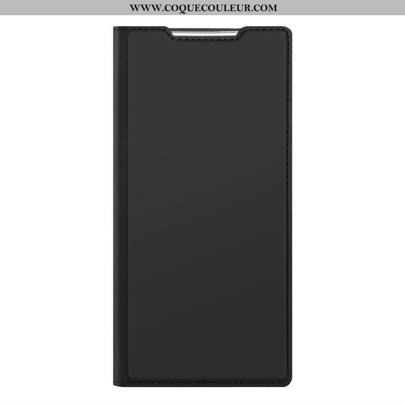 Flip Cover Samsung Galaxy S22 Ultra 5G Skin Pro DUX DUCIS