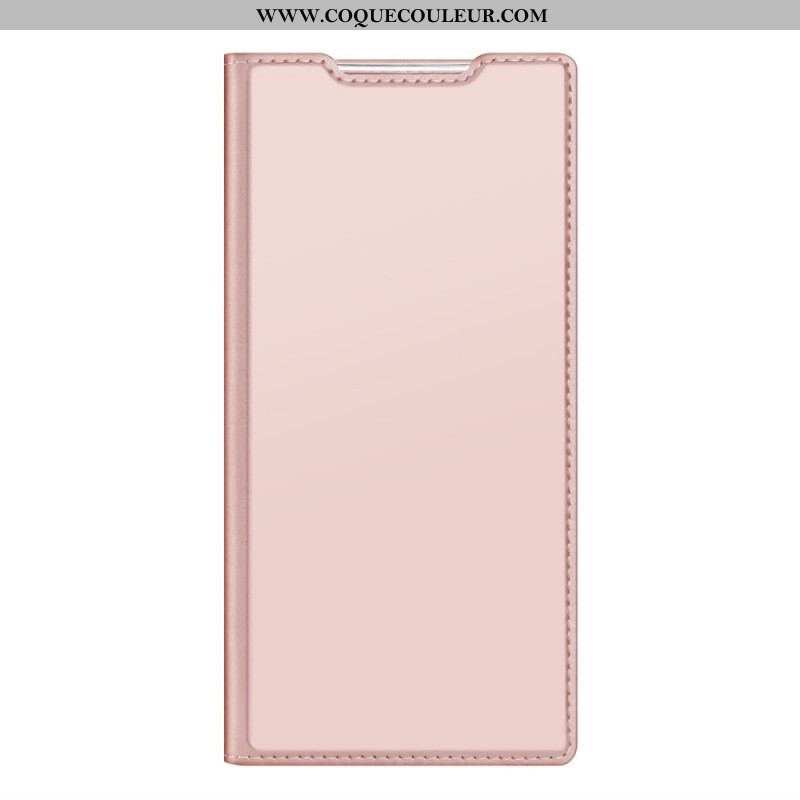 Flip Cover Samsung Galaxy S22 Ultra 5G Skin Pro DUX DUCIS