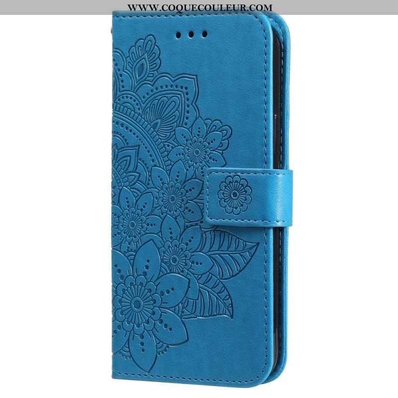 Housse Samsung Galaxy S22 Ultra 5G Mandala de Fleurs